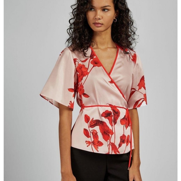 Ted Baker Wrap Top - Picture 1 of 8